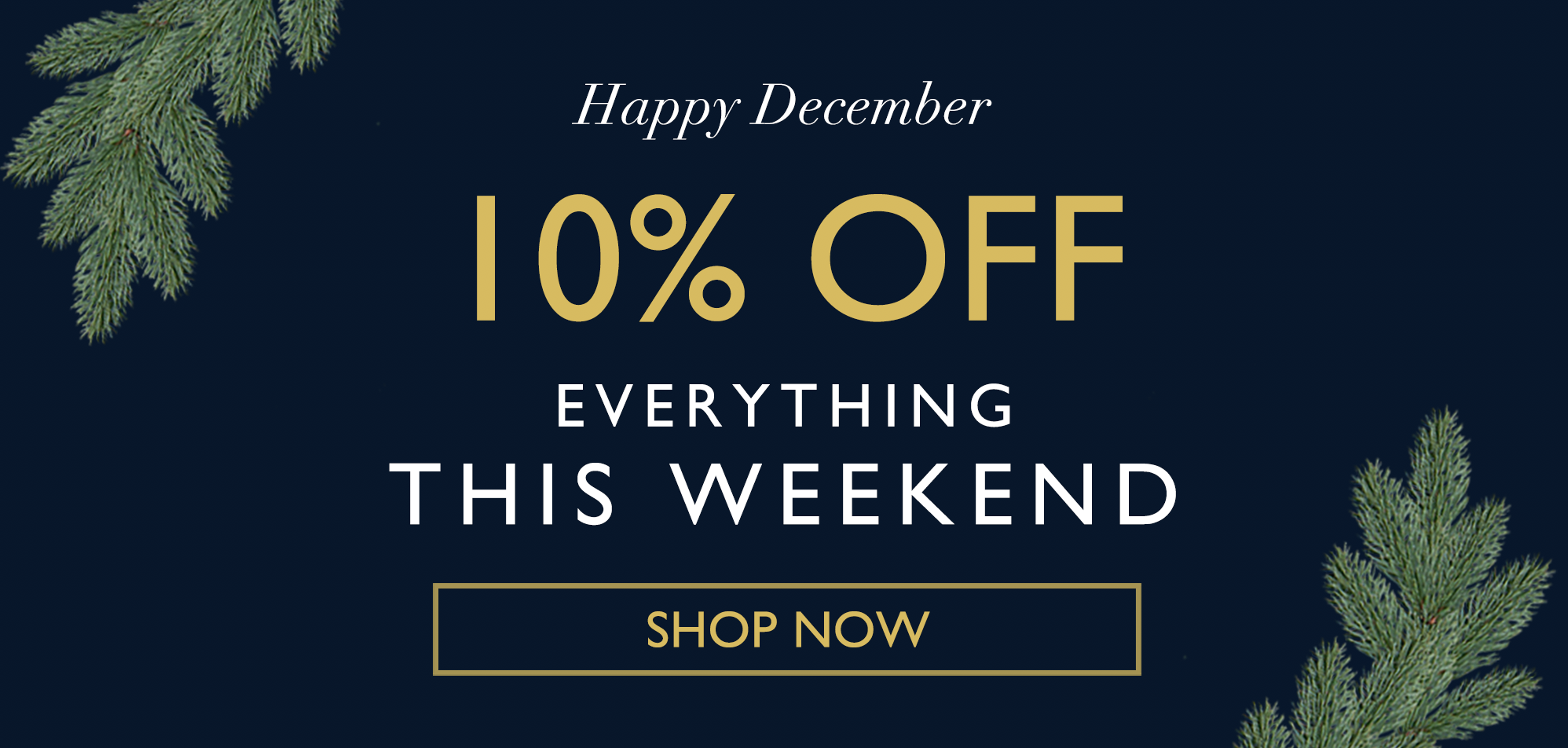 10% Off This Weekend!