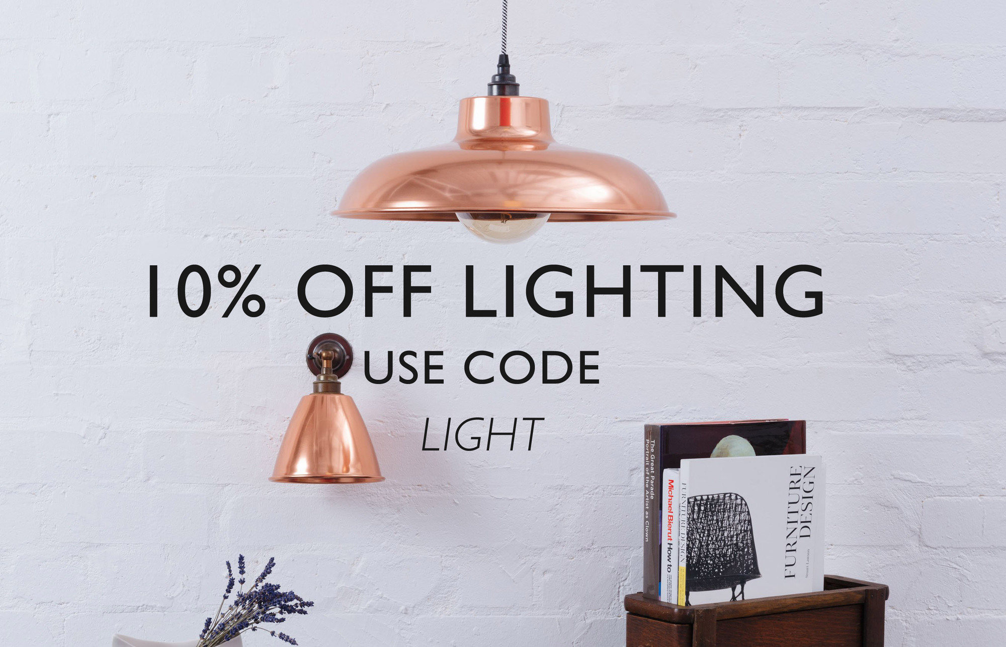 10% OFF Lighting This Weekend