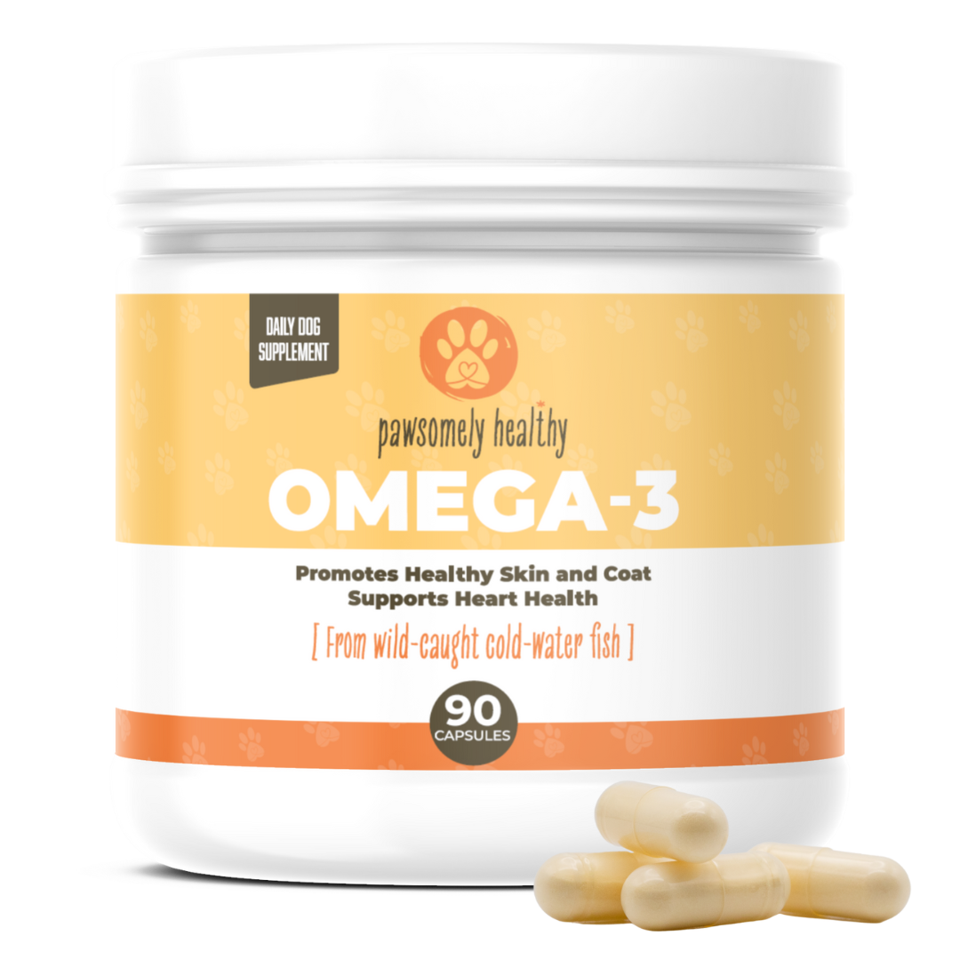 Omega 3 bottle