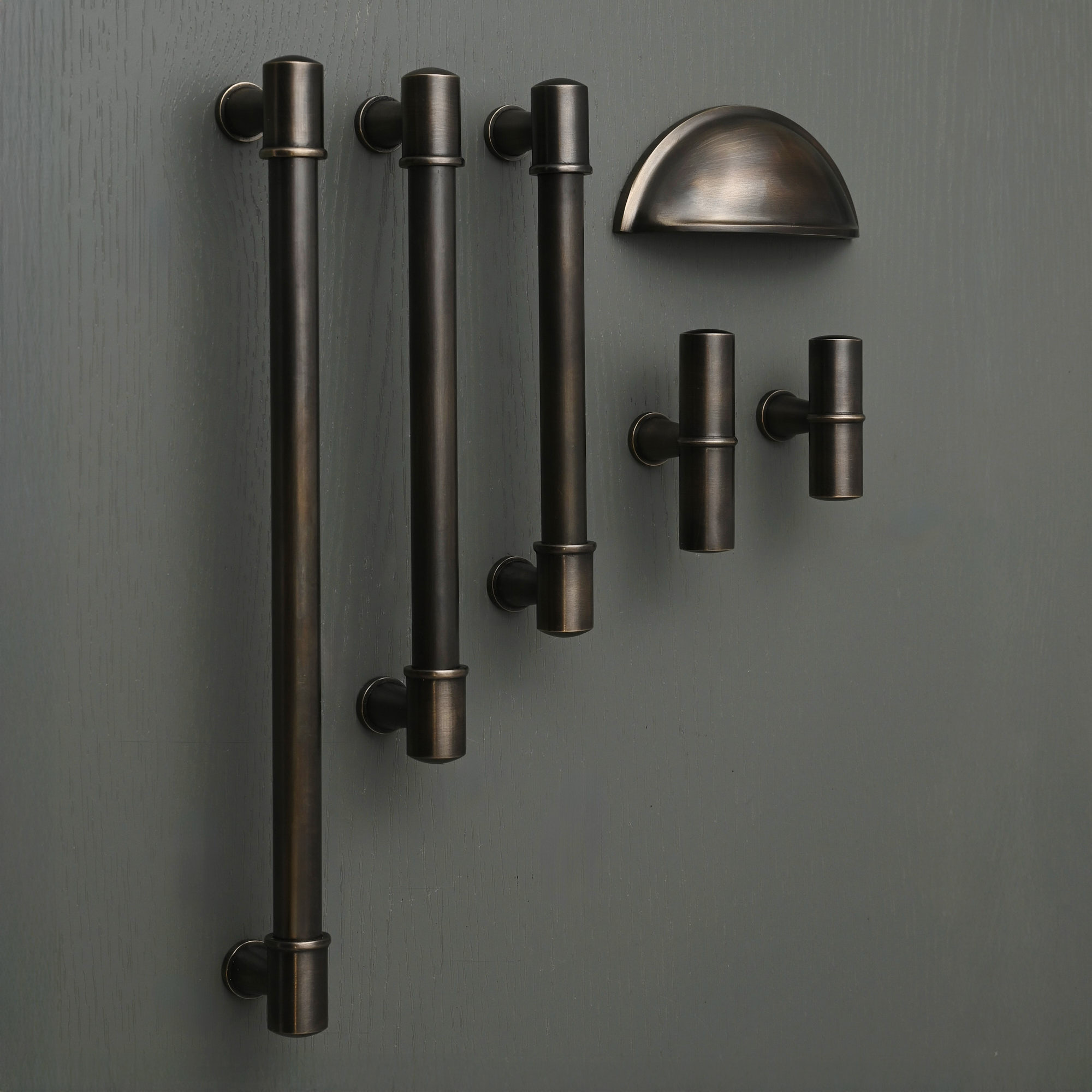 aged brass finish