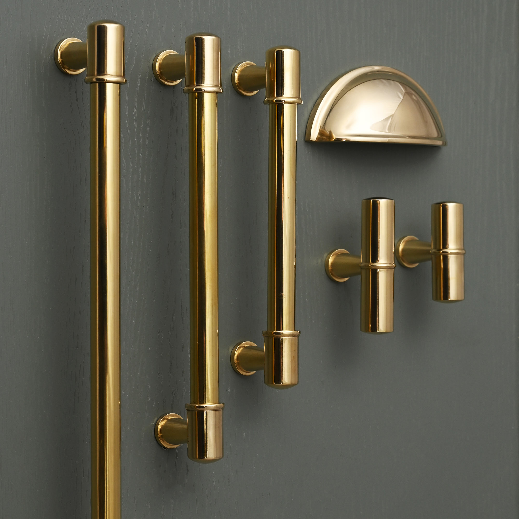 polished brass