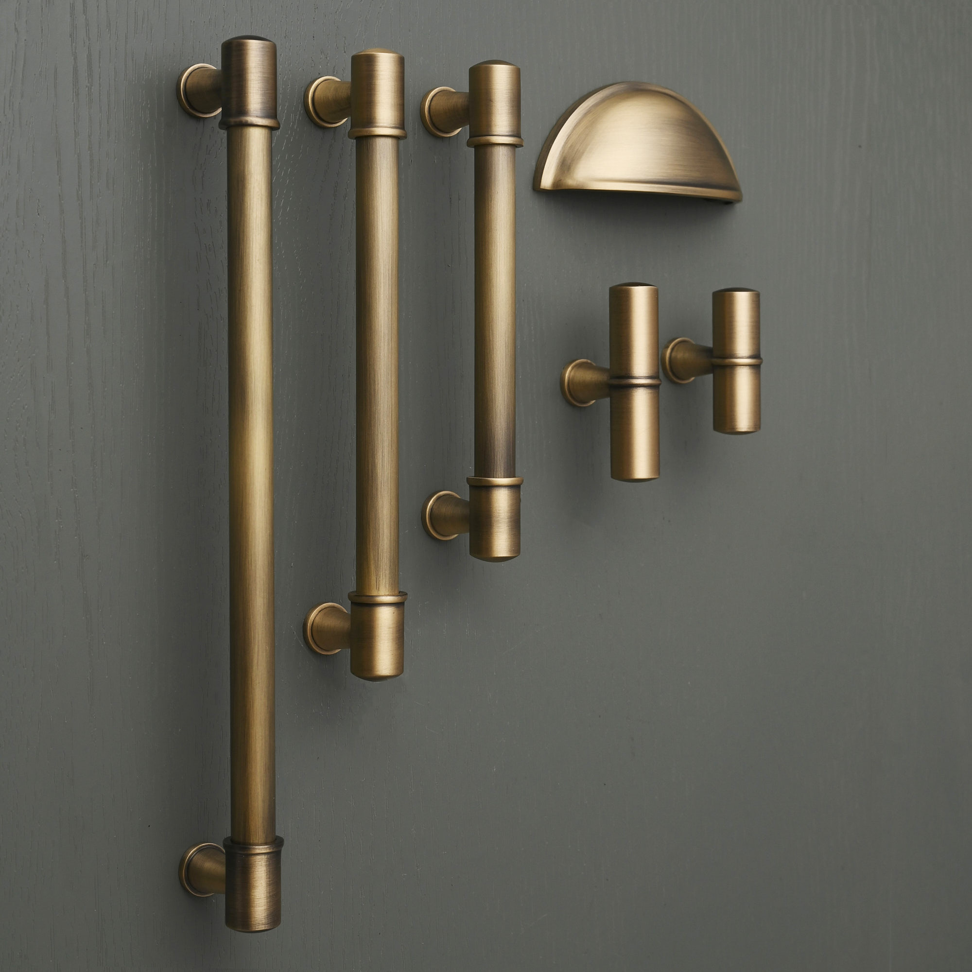 aged brushed finish